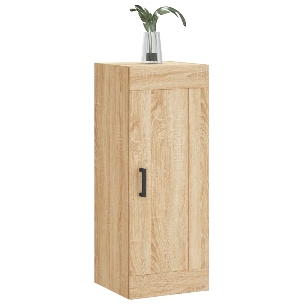 vidaXL Dulap de perete, stejar sonoma, 34,5x34x90 cm, lemn prelucrat vidaXL Dulap de perete, stejar sonoma, 34,5x34x90 cm, lemn prelucrat