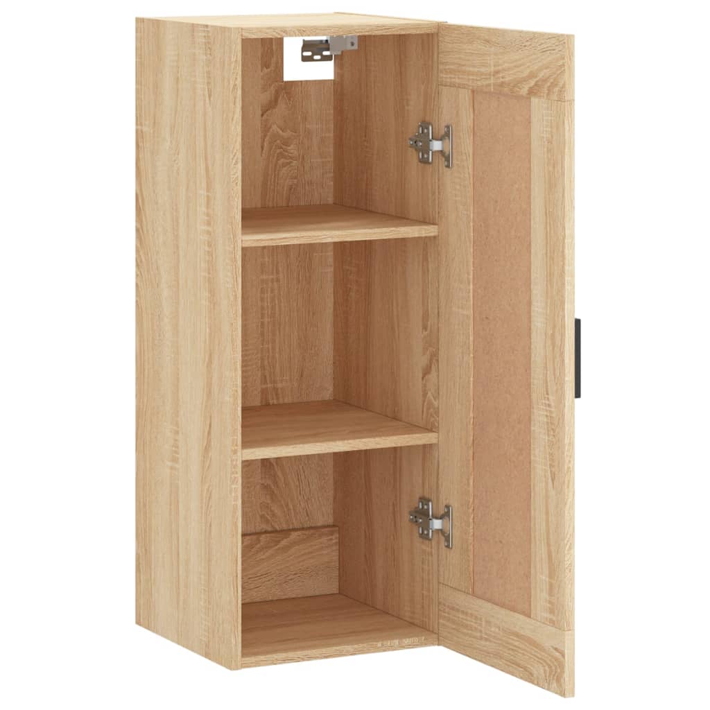 vidaXL Dulap de perete, stejar sonoma, 34,5x34x90 cm, lemn prelucrat vidaXL Dulap de perete, stejar sonoma, 34,5x34x90 cm, lemn prelucrat