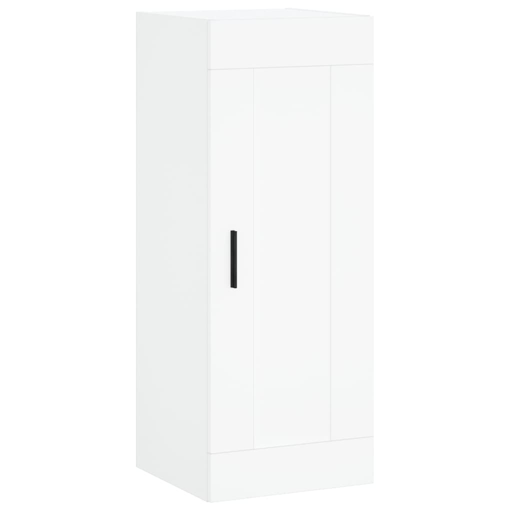 vidaXL Dulap de perete, alb, 34,5x34x90 cm, lemn prelucrat vidaXL Dulap de perete, alb, 34,5x34x90 cm, lemn prelucrat