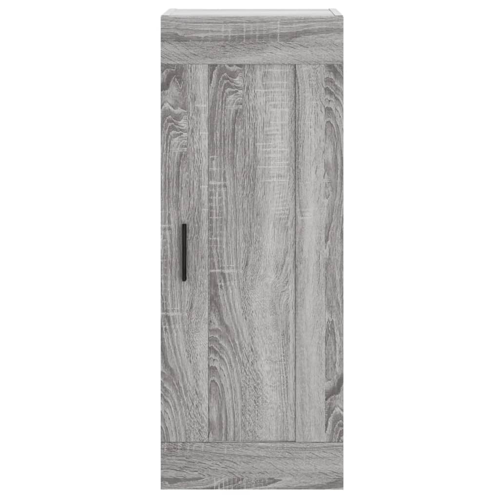 vidaXL Dulap de perete, gri sonoma, 34,5x34x90 cm, lemn prelucrat vidaXL Dulap de perete, gri sonoma, 34,5x34x90 cm, lemn prelucrat