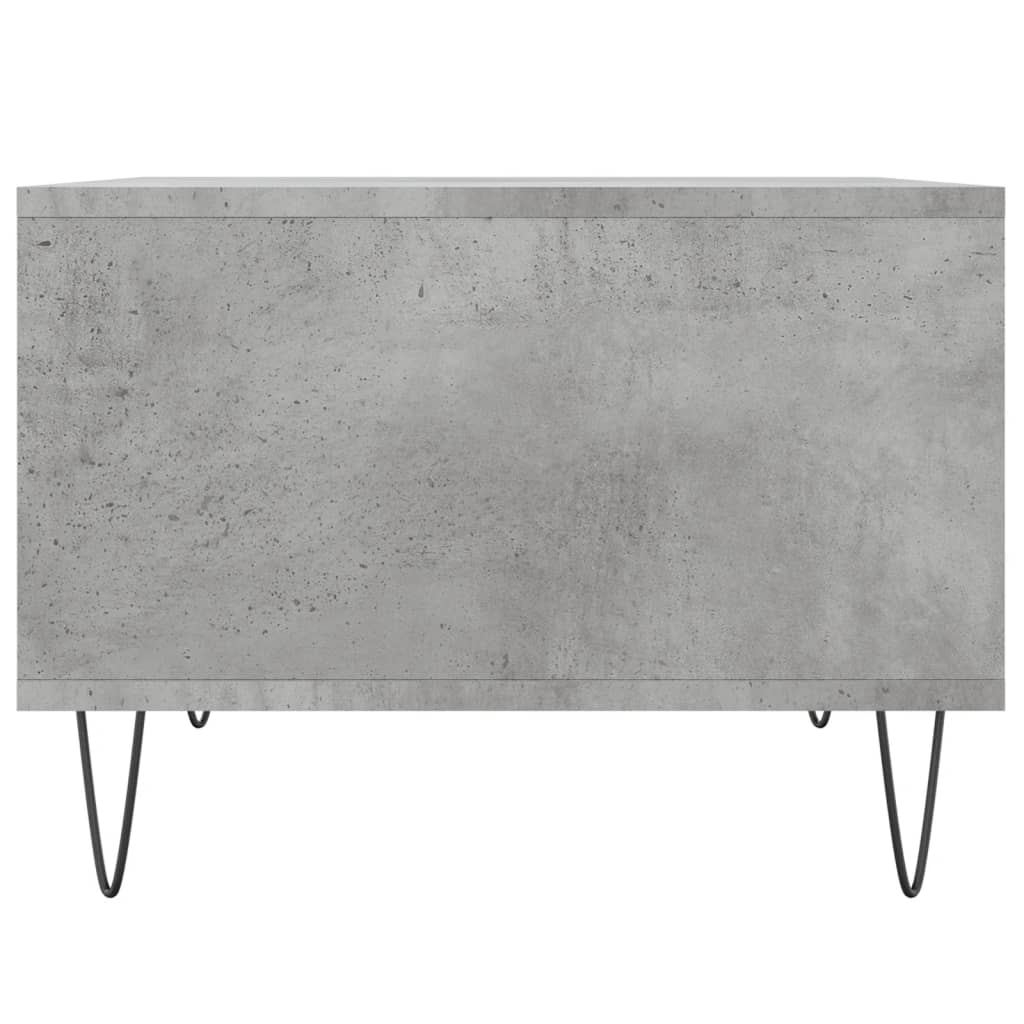 vidaXL Măsuță de cafea, gri beton, 60x50x36,5 cm, lemn compozit vidaXL Măsuță de cafea, gri beton, 60x50x36,5 cm, lemn compozit