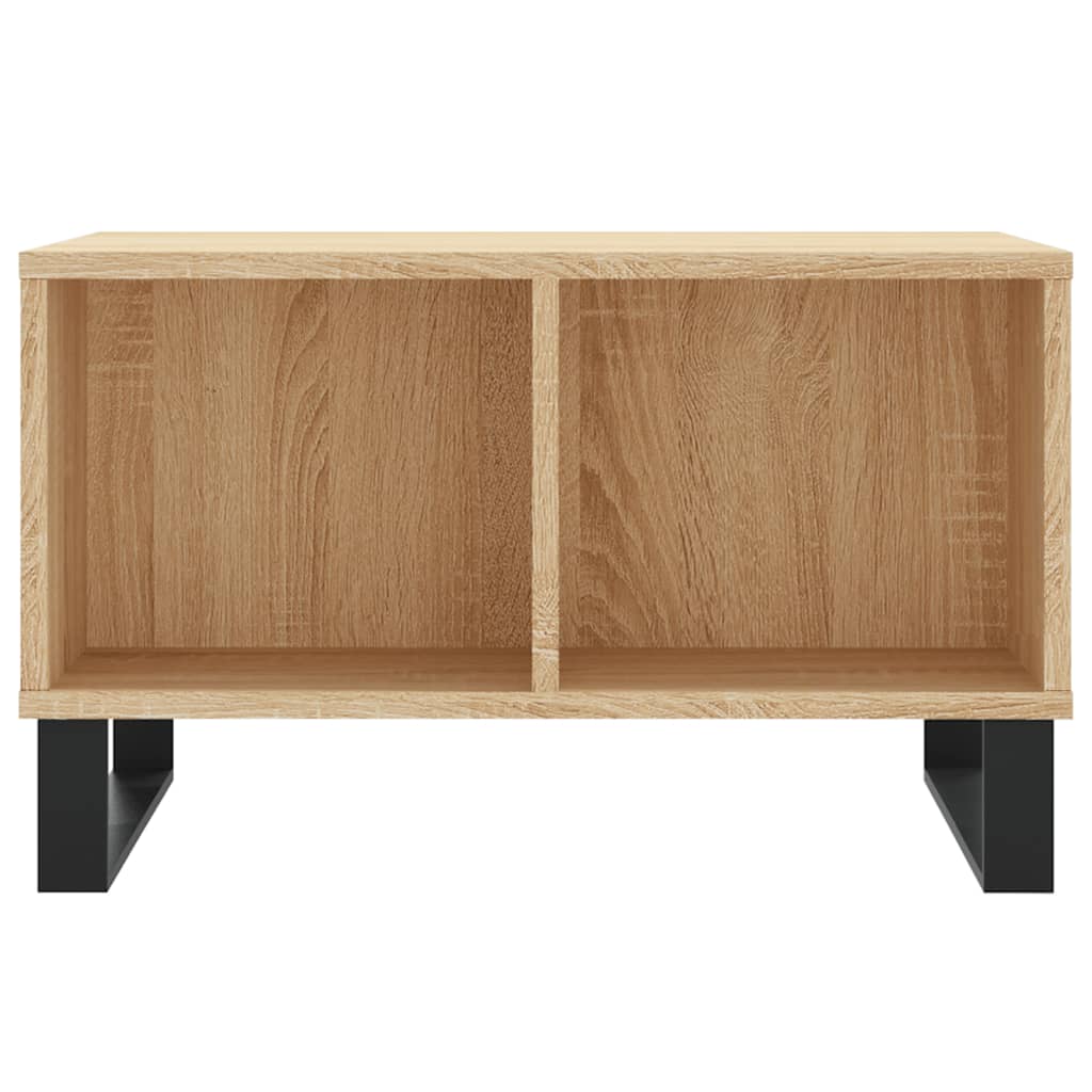 vidaXL Măsuță de cafea, stejar sonoma, 60x50x36,5 cm, lemn prelucrat vidaXL Măsuță de cafea, stejar sonoma, 60x50x36,5 cm, lemn prelucrat
