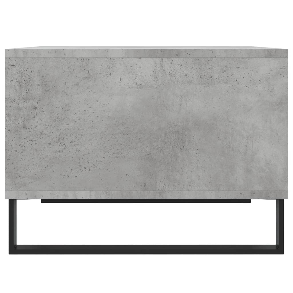 vidaXL Măsuță de cafea, gri beton, 60x50x36,5 cm, lemn compozit vidaXL Măsuță de cafea, gri beton, 60x50x36,5 cm, lemn compozit