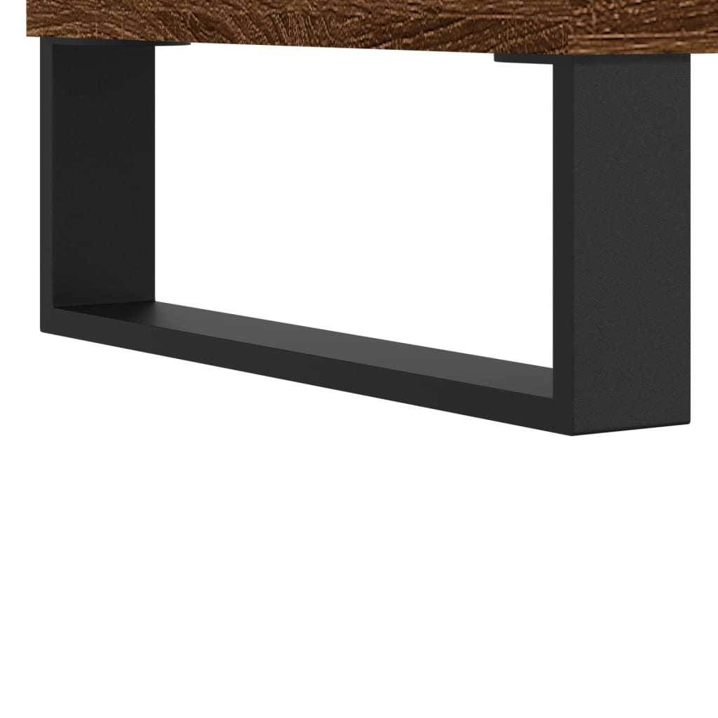 vidaXL Măsuță de cafea, stejar maro, 60x50x36,5 cm, lemn compozit vidaXL Măsuță de cafea, stejar maro, 60x50x36,5 cm, lemn compozit