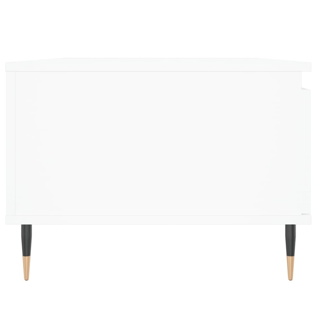 vidaXL Măsuță de cafea, alb, 90x50x36,5 cm, lemn prelucrat vidaXL Măsuță de cafea, alb, 90x50x36,5 cm, lemn prelucrat
