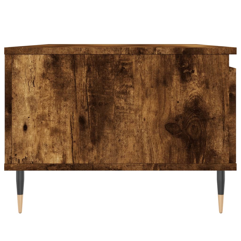 vidaXL Măsuță de cafea, stejar fumuriu, 90x50x36,5 cm, lemn prelucrat vidaXL Măsuță de cafea, stejar fumuriu, 90x50x36,5 cm, lemn prelucrat