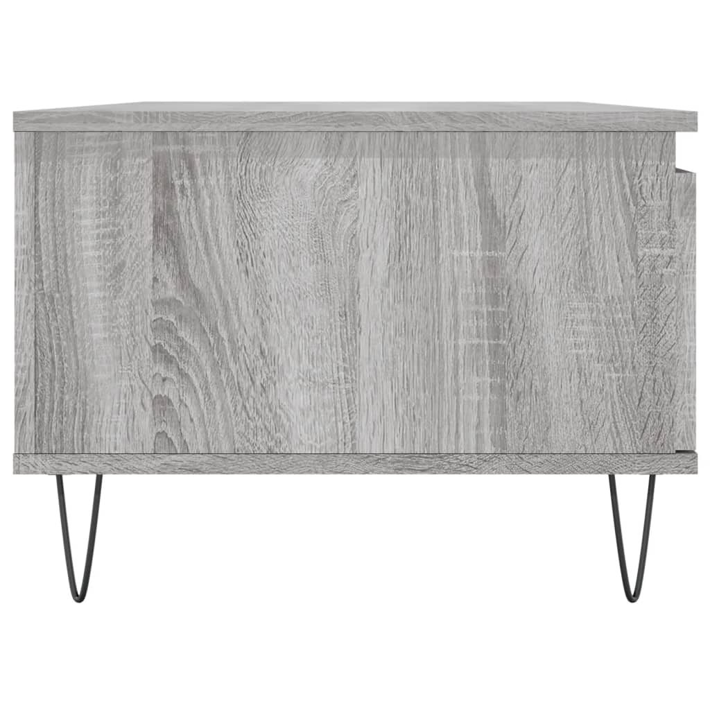 vidaXL Măsuță de cafea, gri sonoma, 90x50x36,5 cm, lemn prelucrat vidaXL Măsuță de cafea, gri sonoma, 90x50x36,5 cm, lemn prelucrat