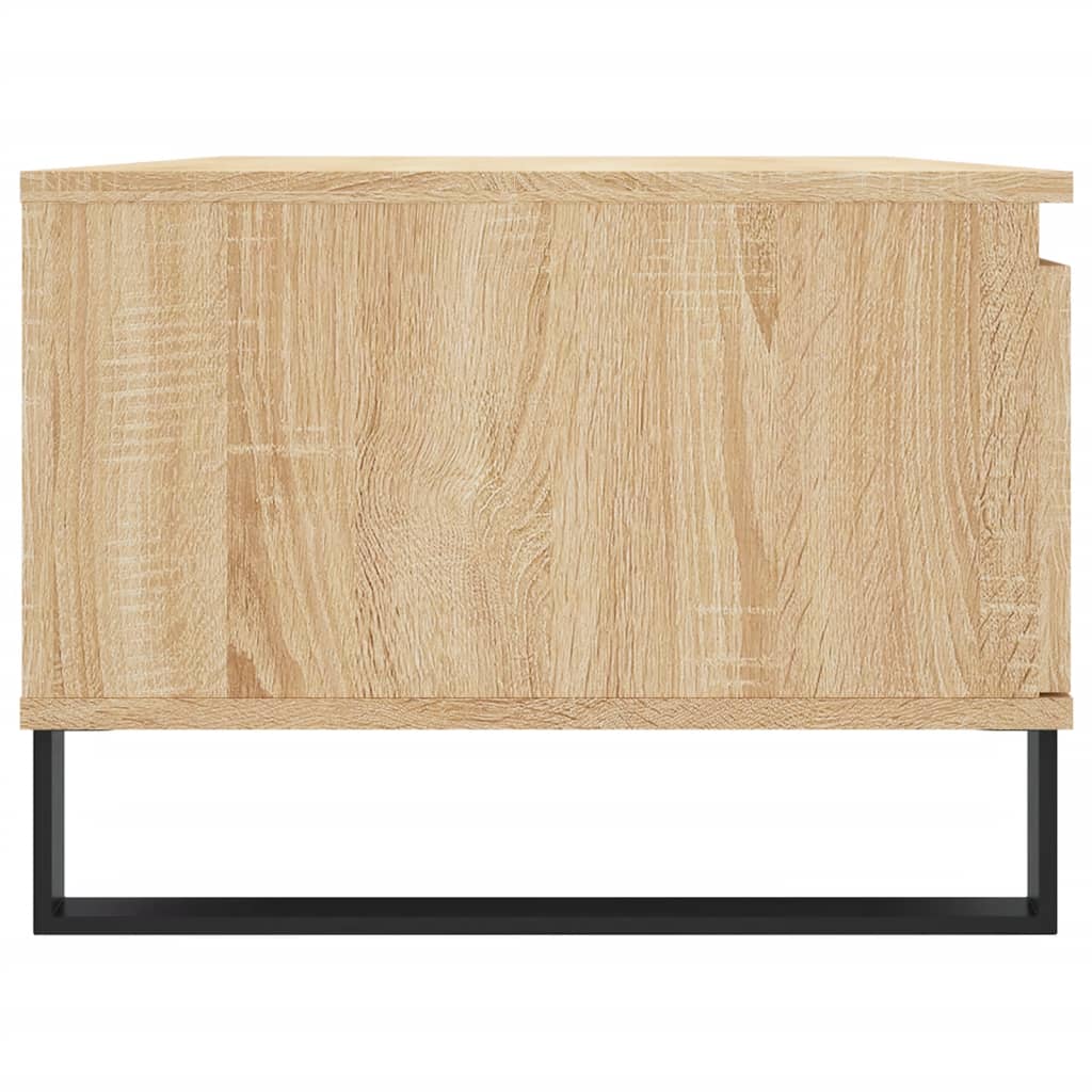 vidaXL Măsuță de cafea, stejar sonoma, 90x50x36,5 cm, lemn compozit