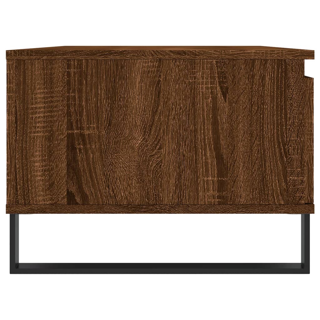 vidaXL Măsuță de cafea, stejar maro, 90x50x36,5 cm, lemn prelucrat vidaXL Măsuță de cafea, stejar maro, 90x50x36,5 cm, lemn prelucrat