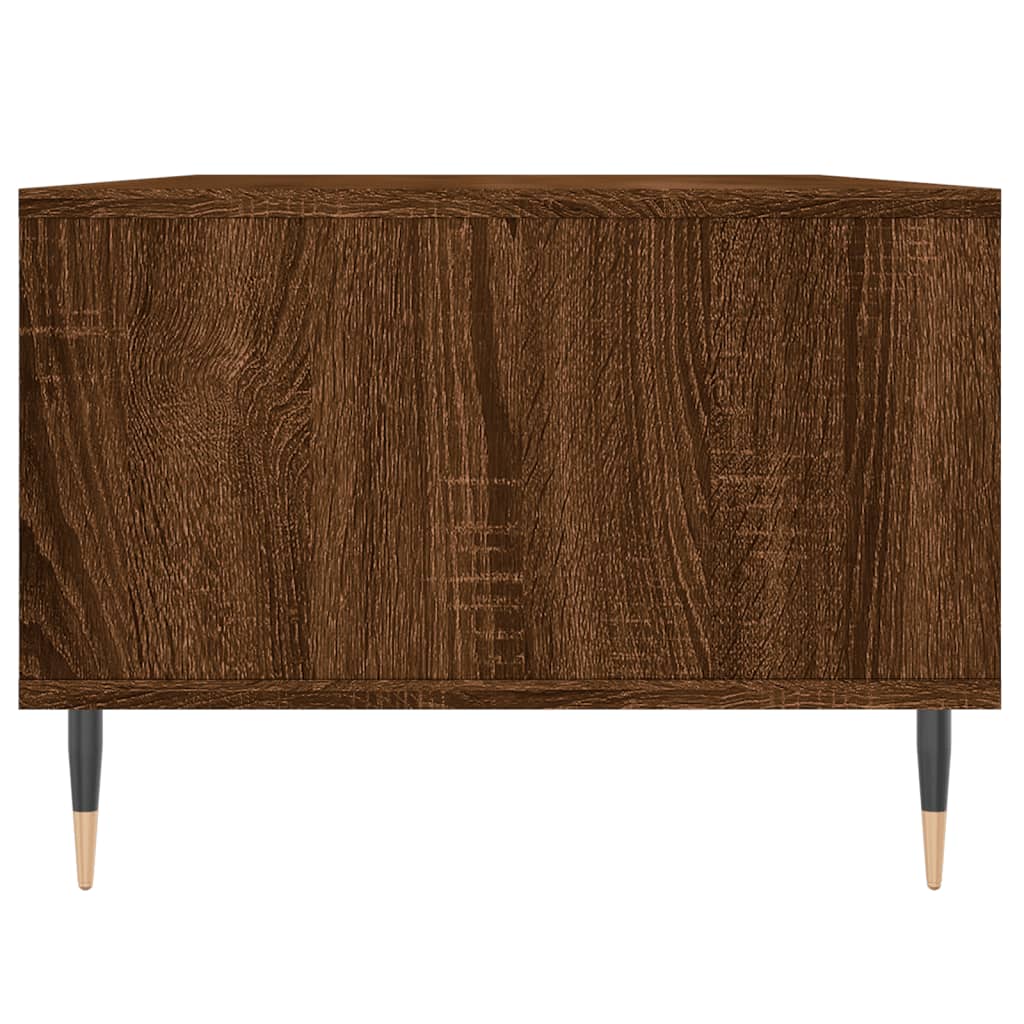 vidaXL Măsuță de cafea, stejar maro, 90x50x36,5 cm, lemn prelucrat vidaXL Măsuță de cafea, stejar maro, 90x50x36,5 cm, lemn prelucrat