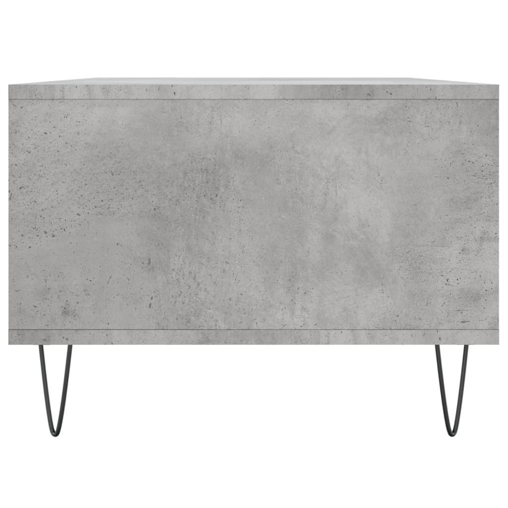 vidaXL Măsuță de cafea, gri beton, 90x50x36,5 cm, lemn compozit vidaXL Măsuță de cafea, gri beton, 90x50x36,5 cm, lemn compozit
