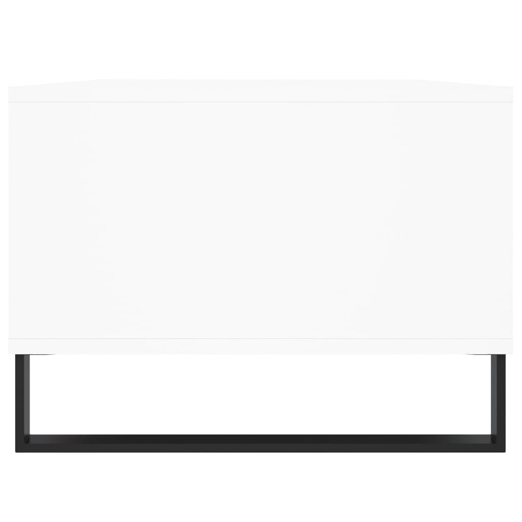 vidaXL Măsuță de cafea, alb, 90x50x36,5 cm, lemn prelucrat vidaXL Măsuță de cafea, alb, 90x50x36,5 cm, lemn prelucrat