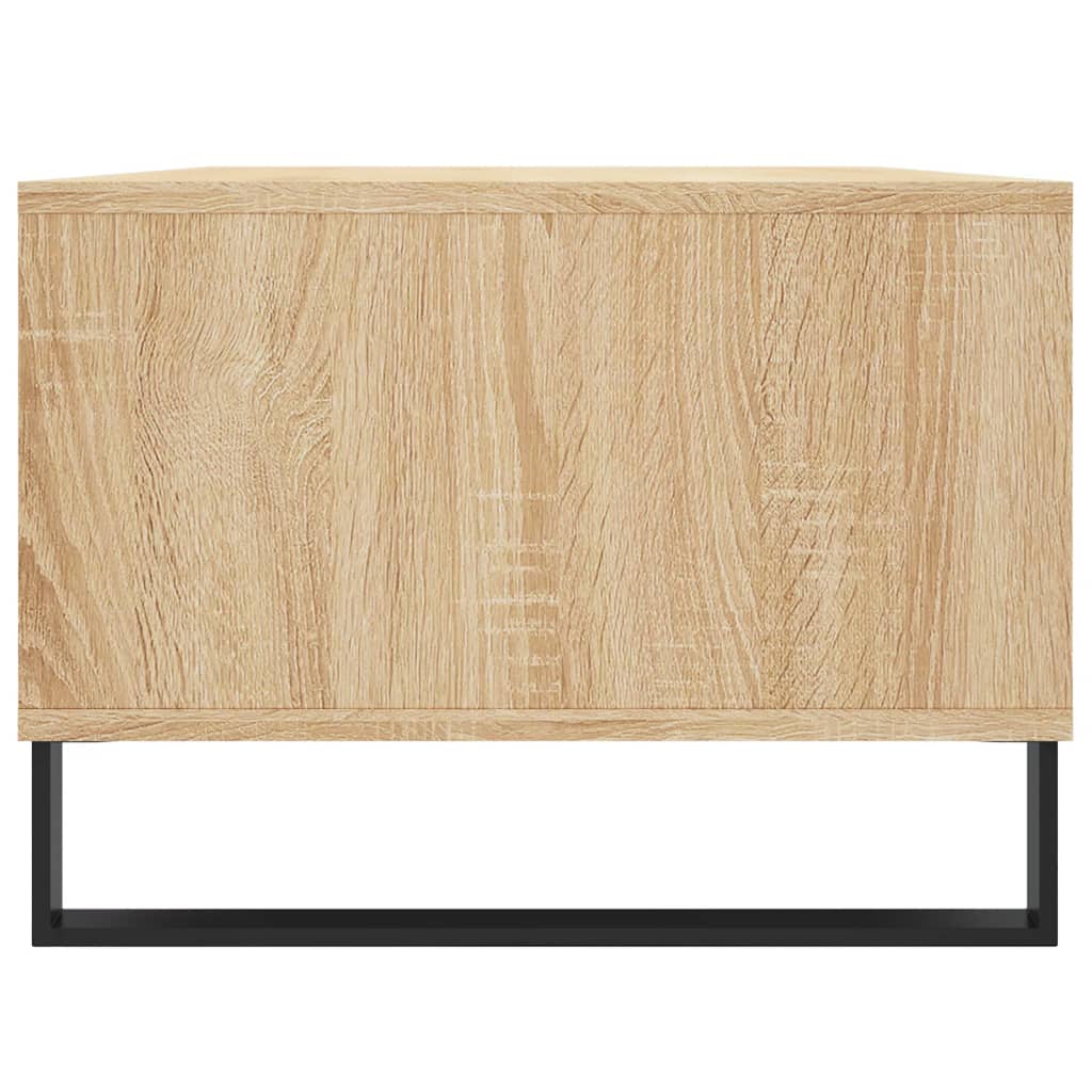vidaXL Măsuță de cafea, stejar sonoma, 90x50x36,5 cm, lemn compozit