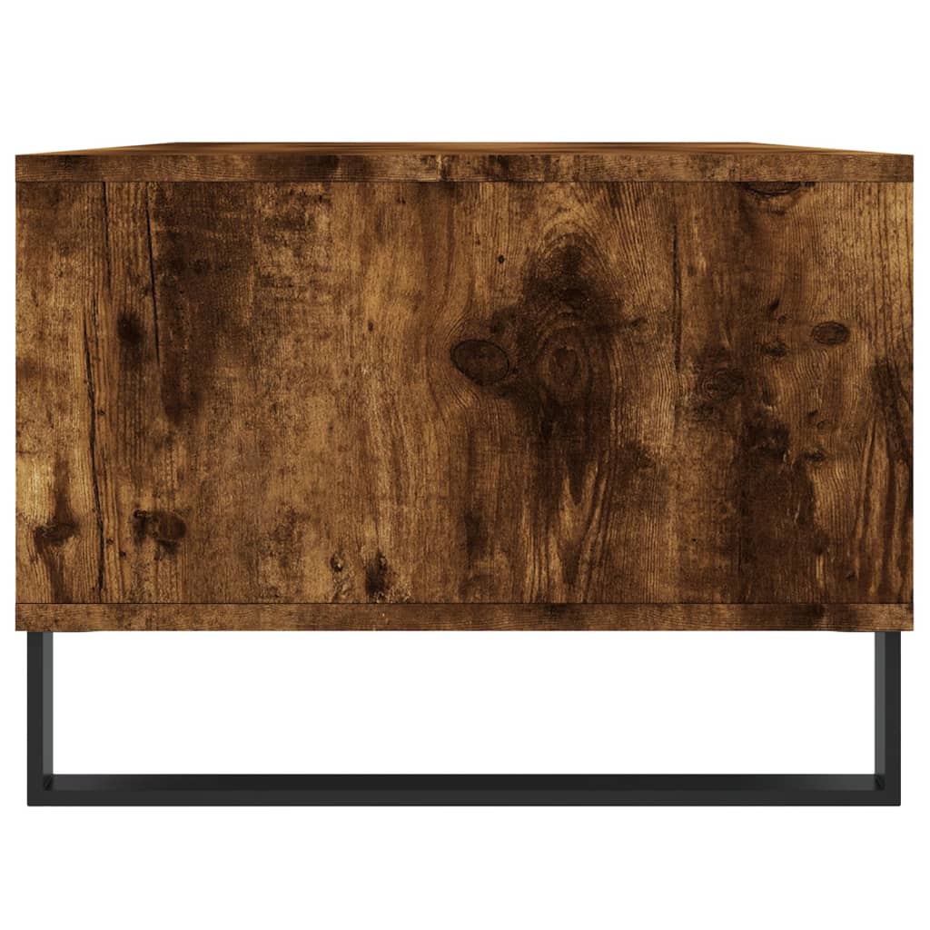 vidaXL Măsuță de cafea, stejar fumuriu, 90x50x36,5 cm, lemn prelucrat vidaXL Măsuță de cafea, stejar fumuriu, 90x50x36,5 cm, lemn prelucrat