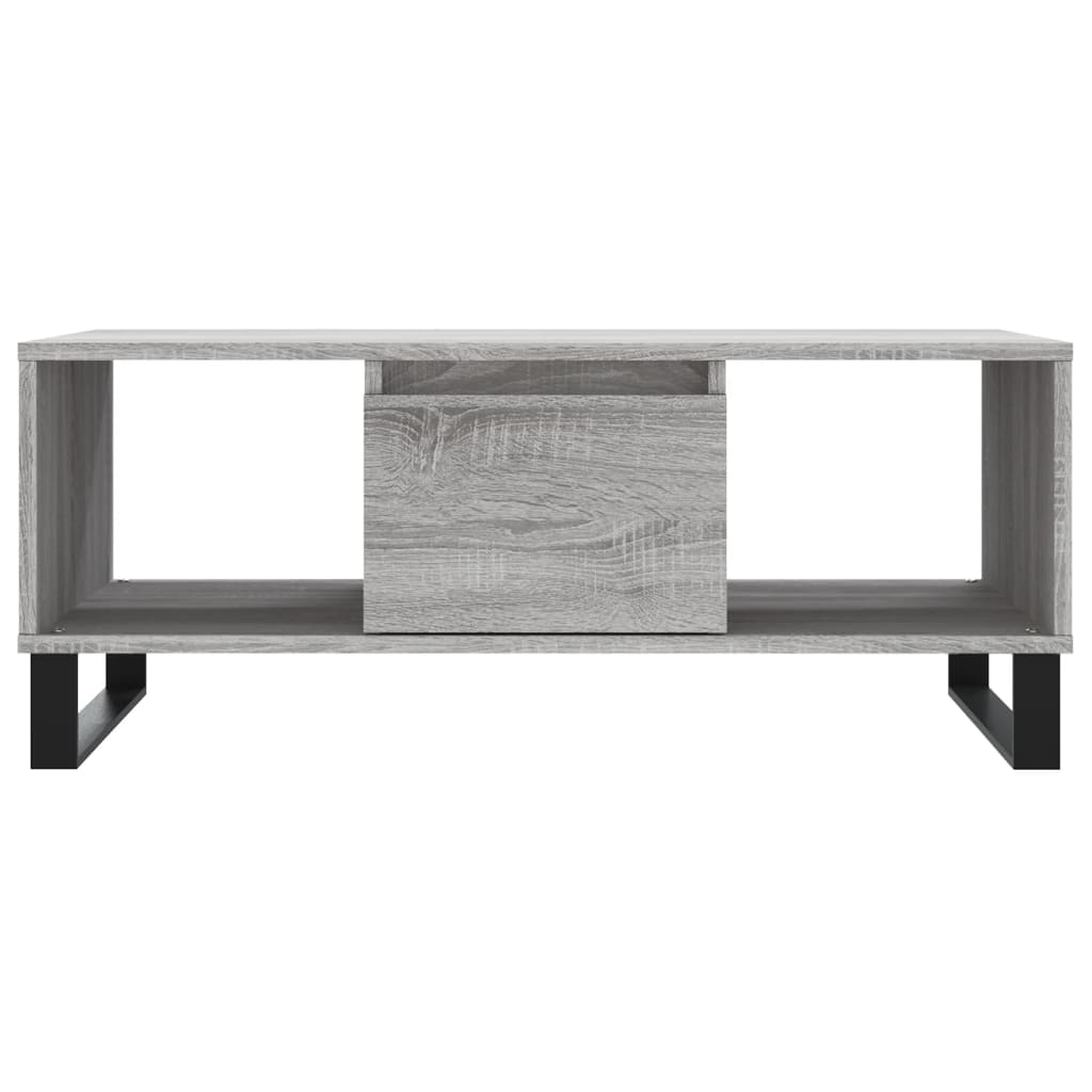 vidaXL Măsuță de cafea, gri sonoma, 90x50x36,5 cm, lemn prelucrat vidaXL Măsuță de cafea, gri sonoma, 90x50x36,5 cm, lemn prelucrat