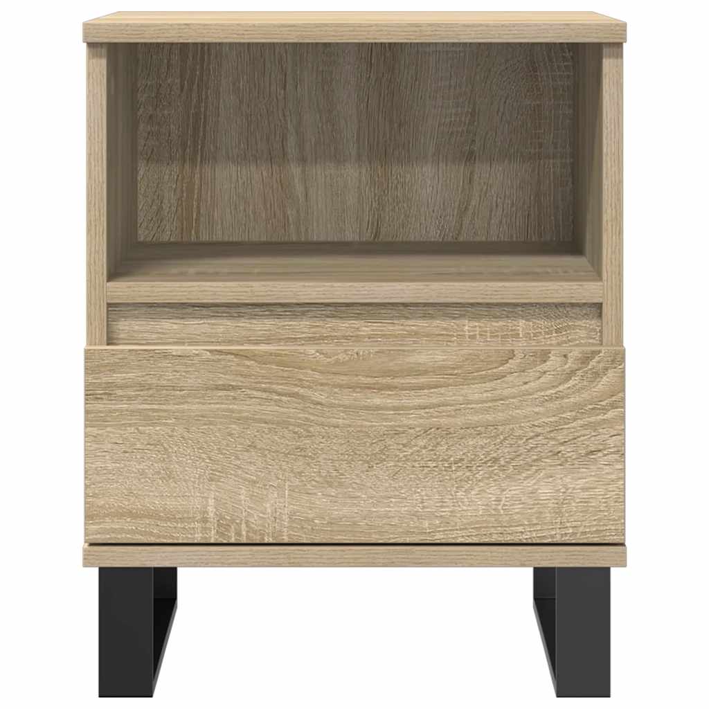 vidaXL Noptiere, 2 buc., stejar sonoma, 40x35x50 cm, lemn compozit vidaXL Noptiere, 2 buc., stejar sonoma, 40x35x50 cm, lemn compozit