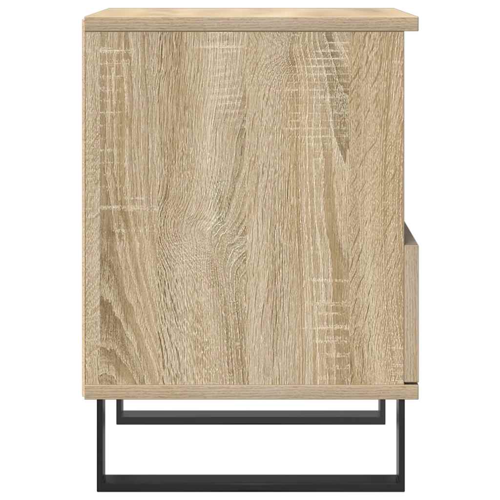 vidaXL Noptiere, 2 buc., stejar sonoma, 40x35x50 cm, lemn compozit vidaXL Noptiere, 2 buc., stejar sonoma, 40x35x50 cm, lemn compozit
