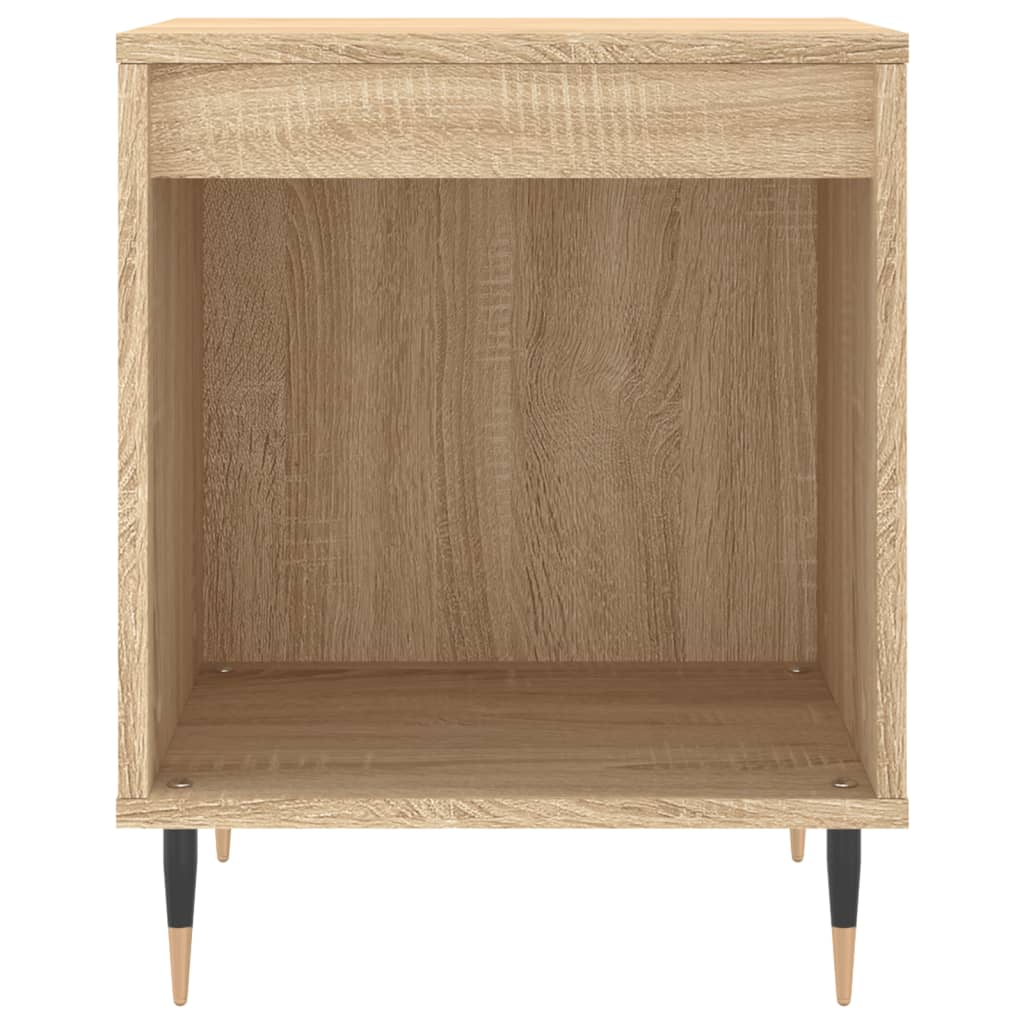 vidaXL Noptiere, 2 buc., stejar sonoma, 40x35x50 cm, lemn compozit