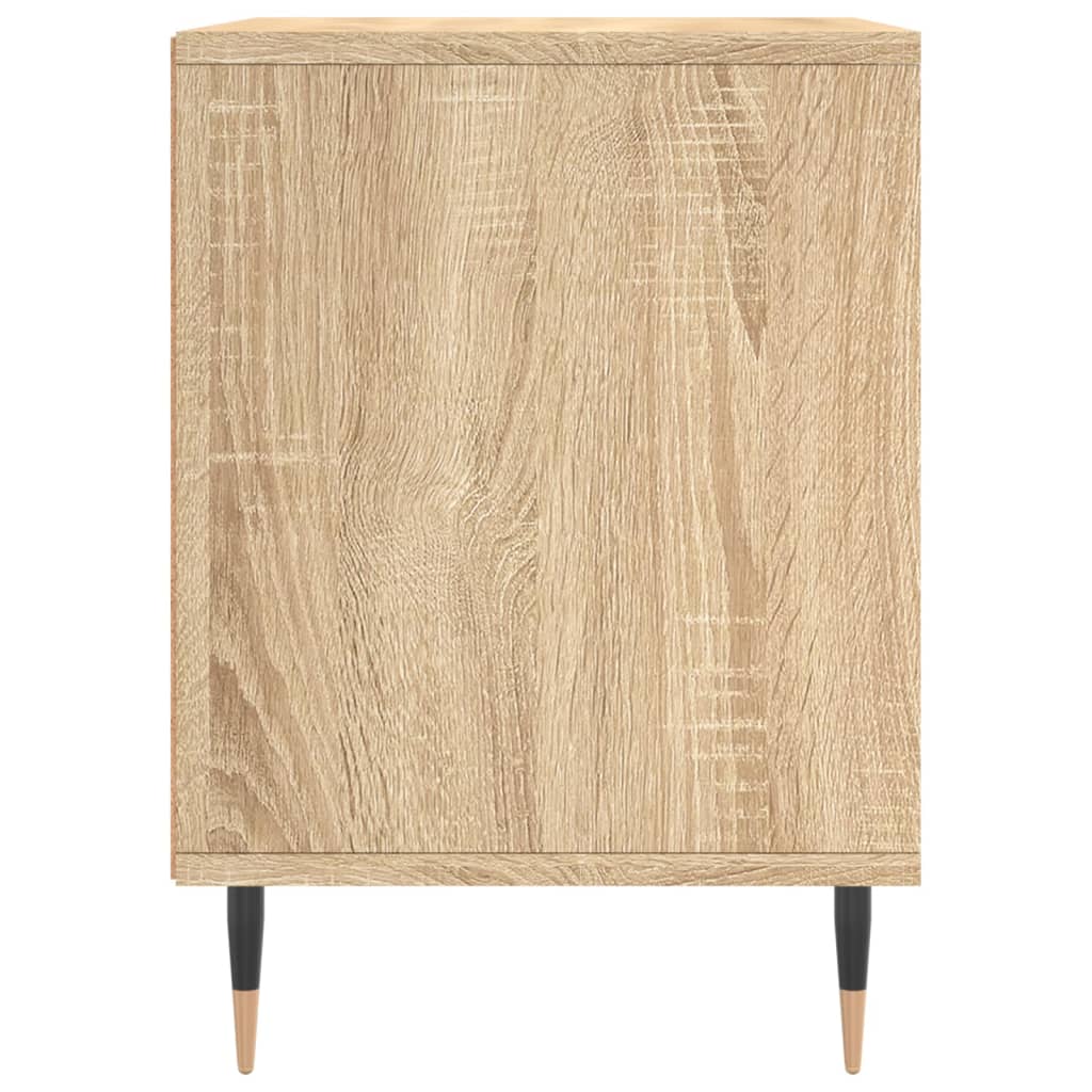 vidaXL Noptiere, 2 buc., stejar sonoma, 40x35x50 cm, lemn compozit