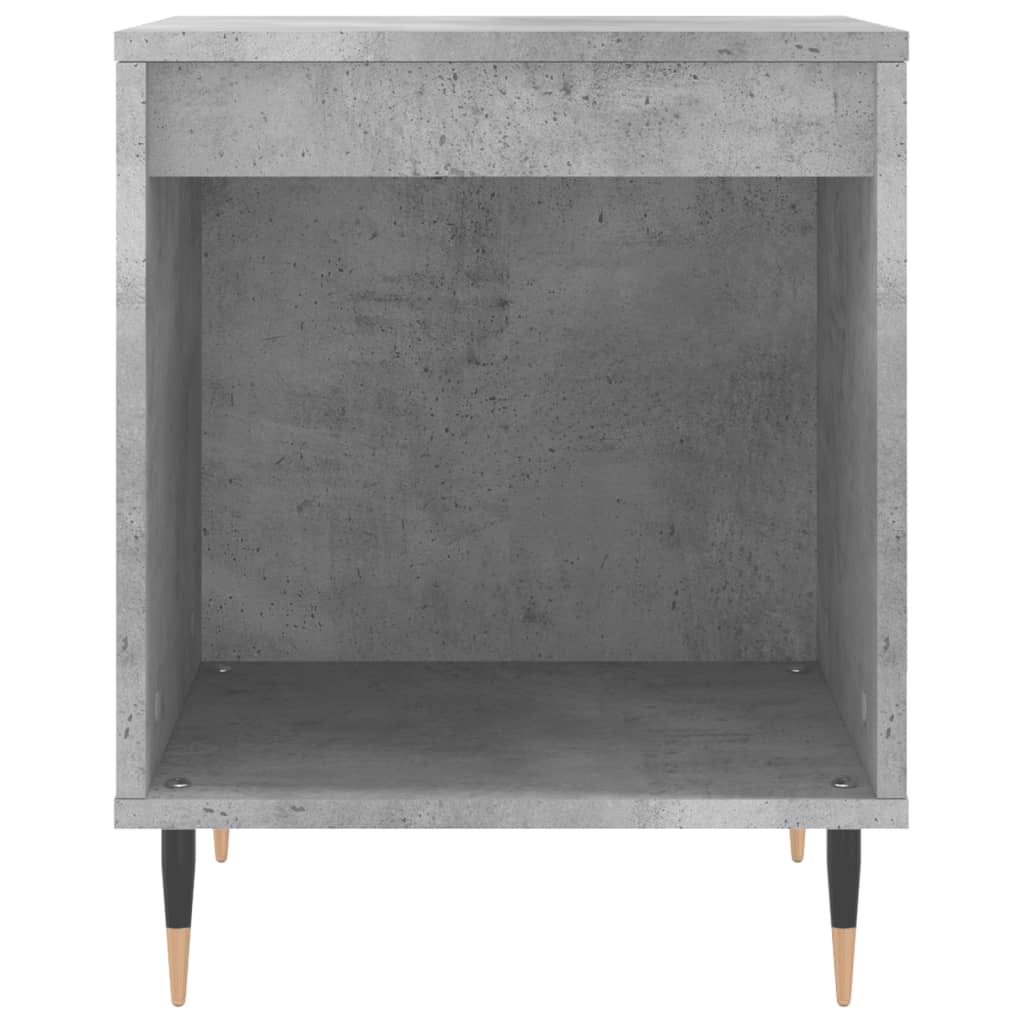 vidaXL Noptiere, 2 buc., gri beton, 40x35x50 cm, lemn compozit vidaXL Noptiere, 2 buc., gri beton, 40x35x50 cm, lemn compozit