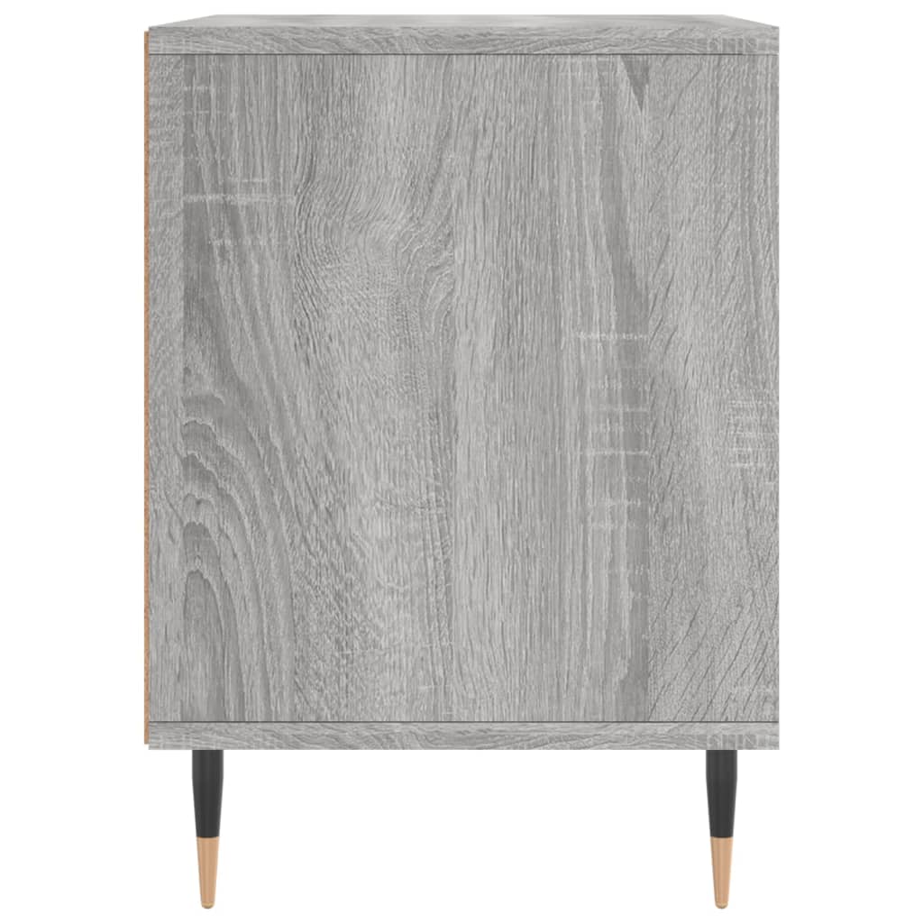 vidaXL Noptiere, 2 buc., gri sonoma, 40x35x50 cm, lemn compozit vidaXL Noptiere, 2 buc., gri sonoma, 40x35x50 cm, lemn compozit