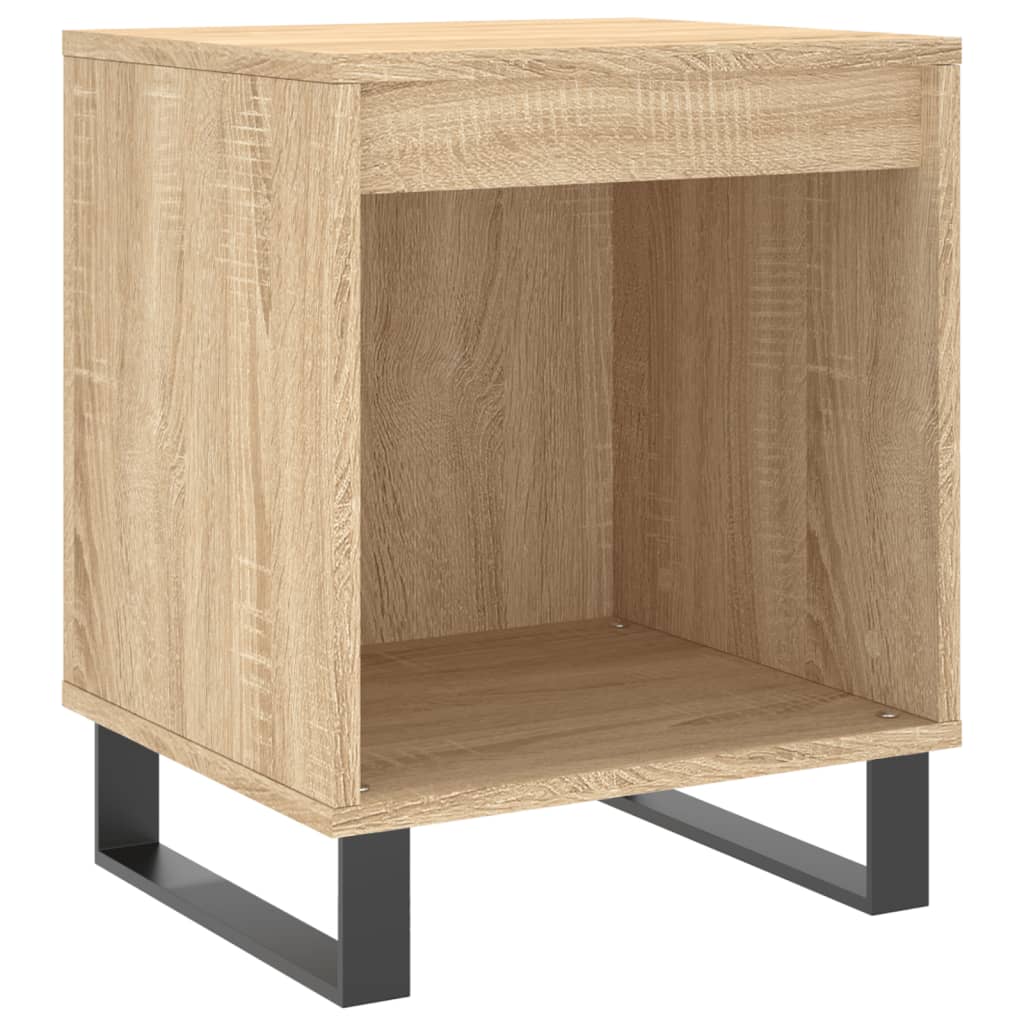 vidaXL Noptiere, 2 buc., stejar sonoma, 40x35x50 cm, lemn compozit vidaXL Noptiere, 2 buc., stejar sonoma, 40x35x50 cm, lemn compozit