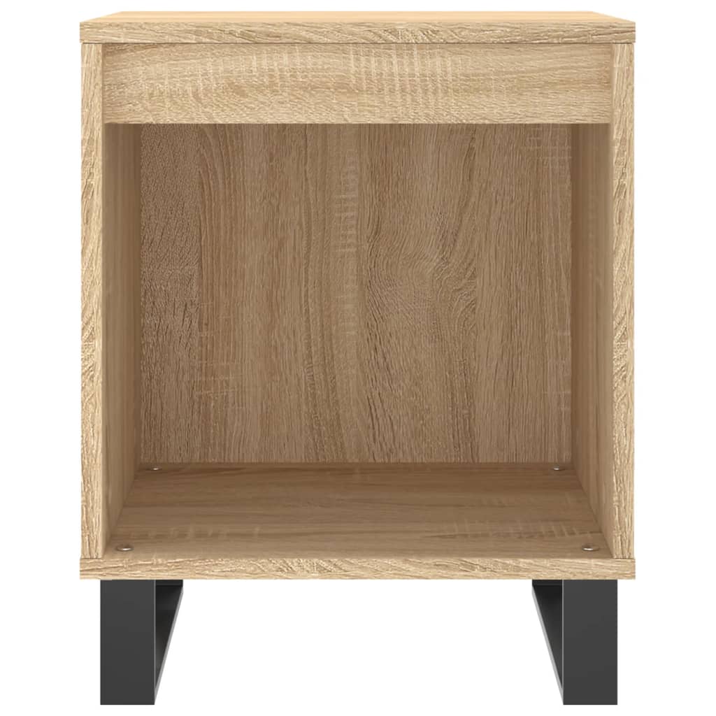 vidaXL Noptiere, 2 buc., stejar sonoma, 40x35x50 cm, lemn compozit vidaXL Noptiere, 2 buc., stejar sonoma, 40x35x50 cm, lemn compozit