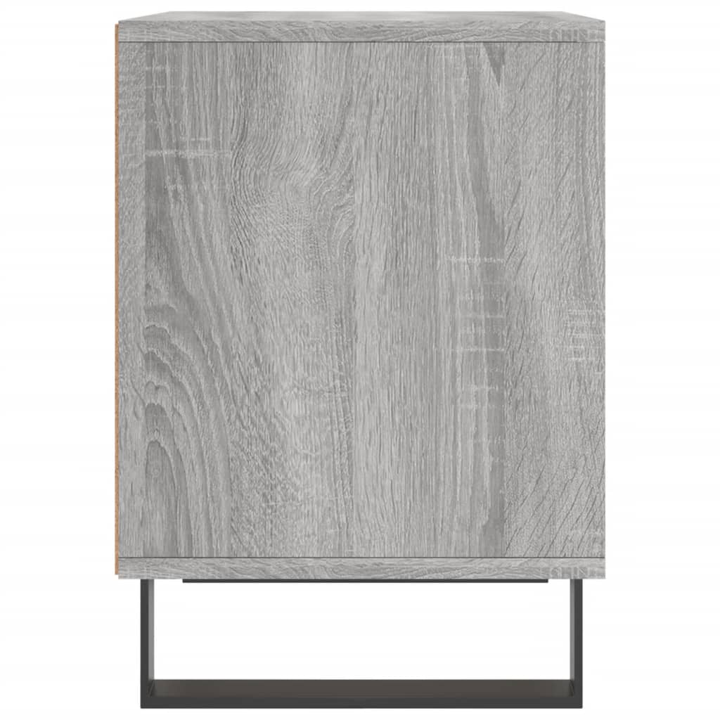 vidaXL Noptiere, 2 buc., gri sonoma, 40x35x50 cm, lemn compozit vidaXL Noptiere, 2 buc., gri sonoma, 40x35x50 cm, lemn compozit