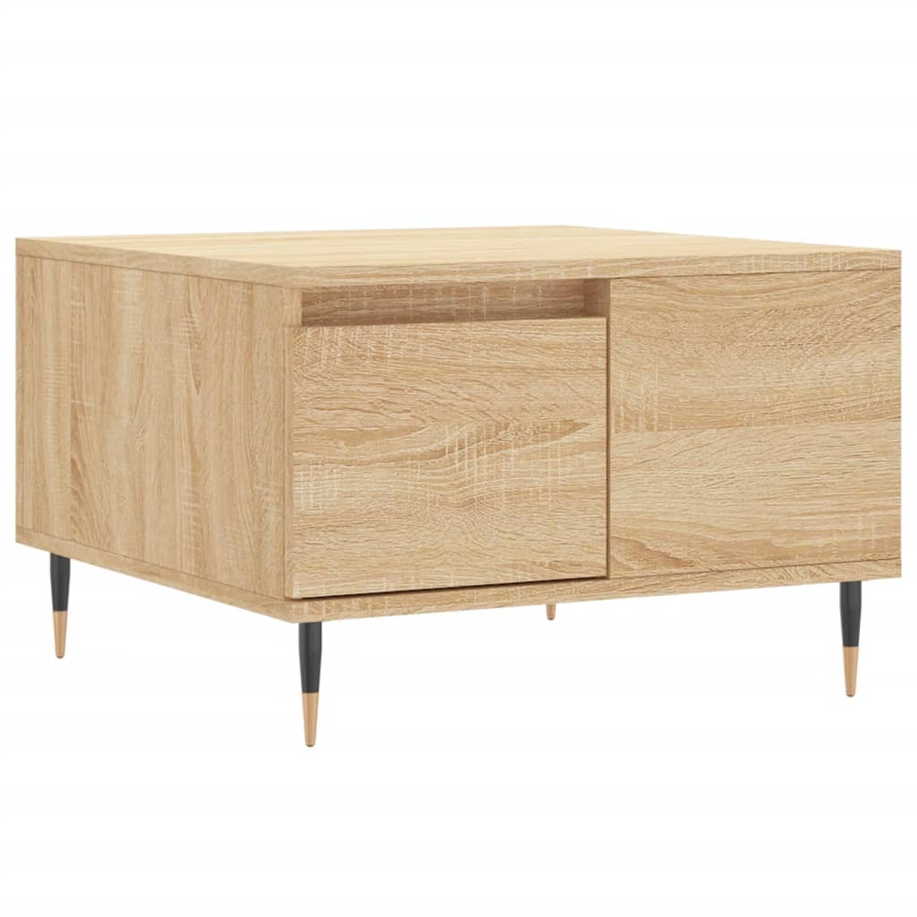 vidaXL Măsuță de cafea, stejar sonoma, 55x55x36,5 cm, lemn prelucrat vidaXL Măsuță de cafea, stejar sonoma, 55x55x36,5 cm, lemn prelucrat