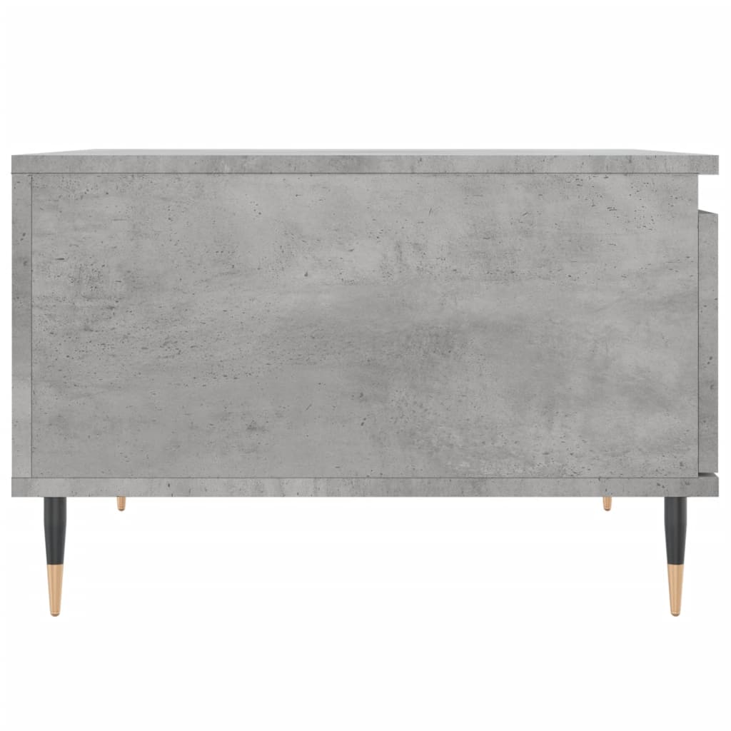 vidaXL Măsuță de cafea, gri beton, 55x55x36,5 cm, lemn prelucrat vidaXL Măsuță de cafea, gri beton, 55x55x36,5 cm, lemn prelucrat