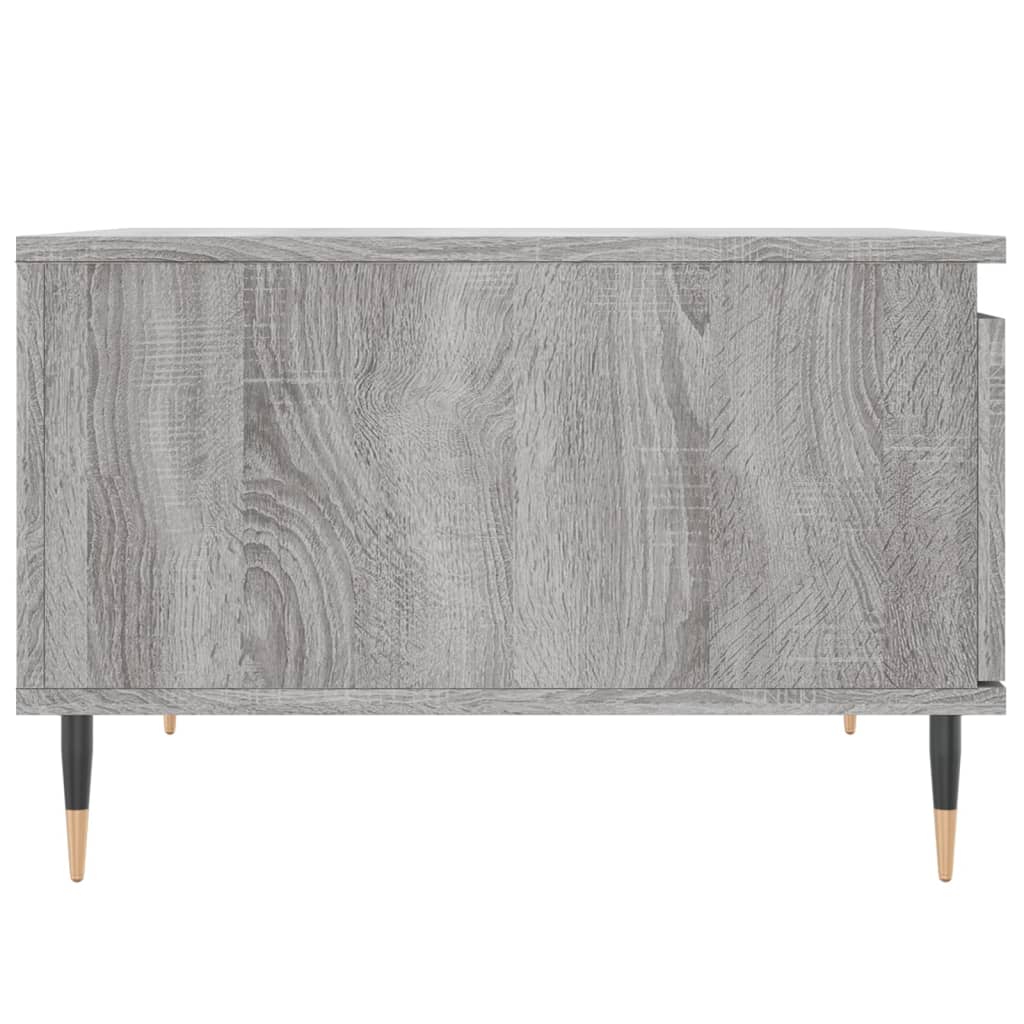 vidaXL Măsuță de cafea, gri sonoma, 55x55x36,5 cm, lemn prelucrat vidaXL Măsuță de cafea, gri sonoma, 55x55x36,5 cm, lemn prelucrat
