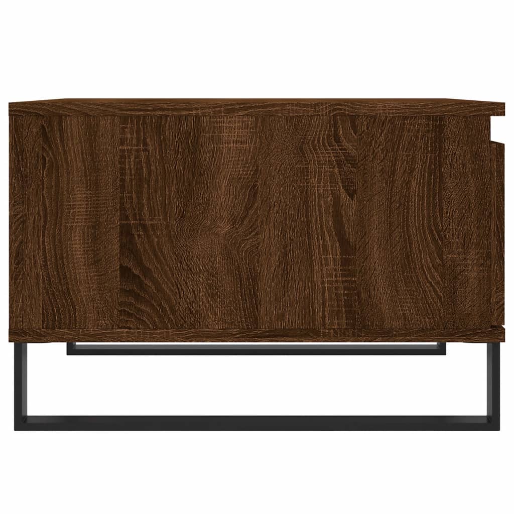 vidaXL Măsuță de cafea, stejar maro, 55x55x36,5 cm, lemn prelucrat vidaXL Măsuță de cafea, stejar maro, 55x55x36,5 cm, lemn prelucrat