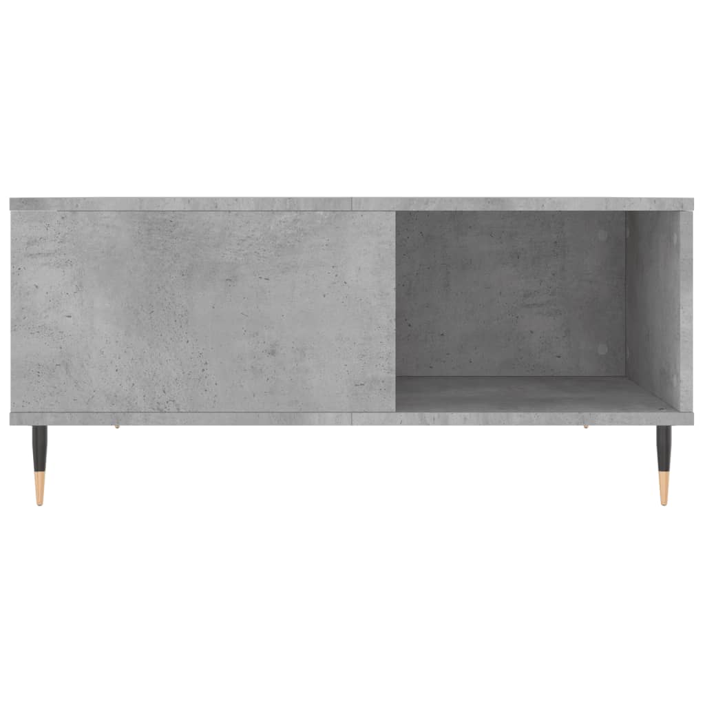 vidaXL Măsuță de cafea, gri beton, 80x80x36,5 cm, lemn prelucrat vidaXL Măsuță de cafea, gri beton, 80x80x36,5 cm, lemn prelucrat