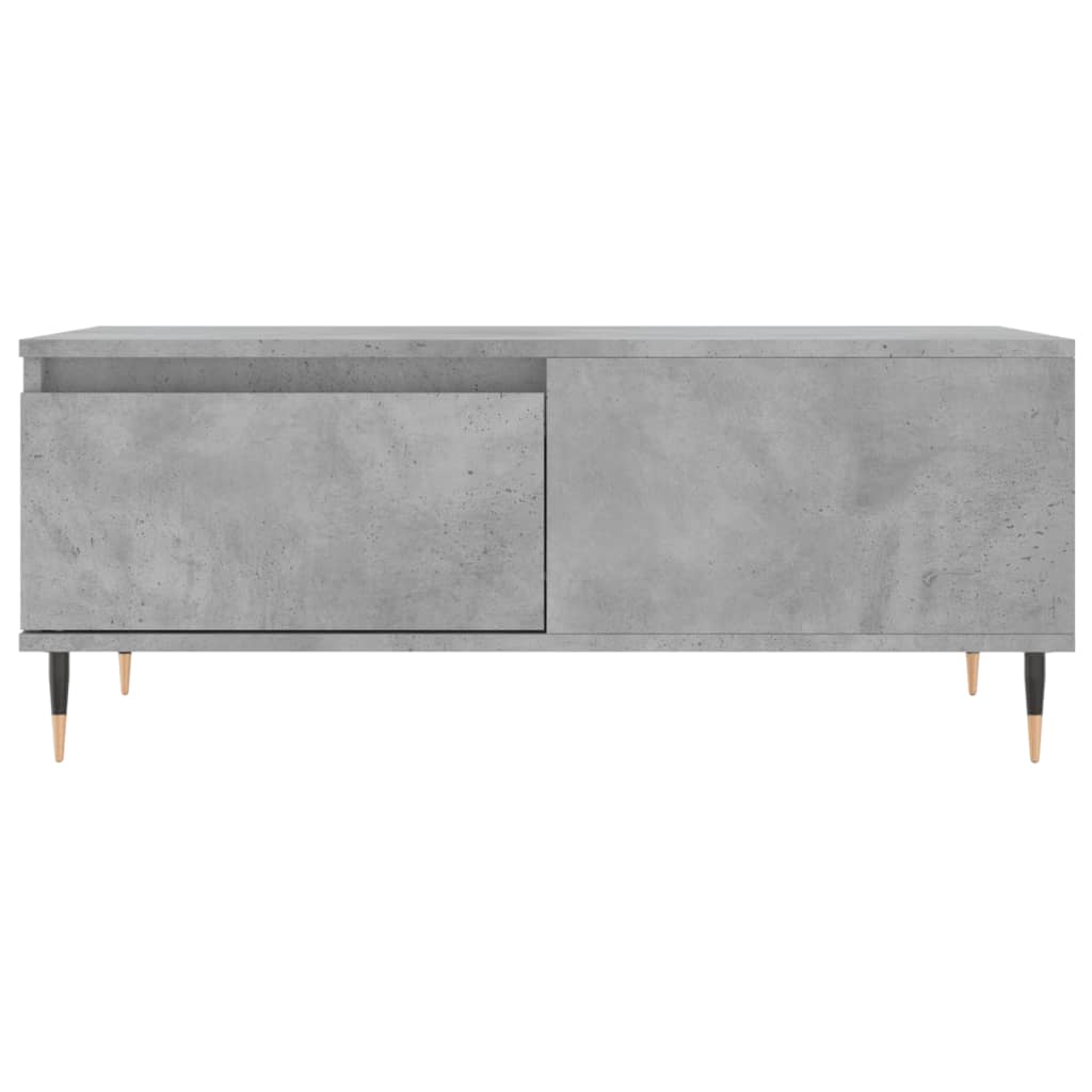 vidaXL Măsuță de cafea, gri beton, 90x50x36,5 cm, lemn compozit vidaXL Măsuță de cafea, gri beton, 90x50x36,5 cm, lemn compozit
