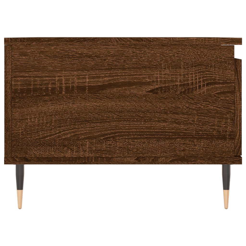 vidaXL Măsuță de cafea, stejar maro, 90x50x36,5 cm, lemn prelucrat vidaXL Măsuță de cafea, stejar maro, 90x50x36,5 cm, lemn prelucrat