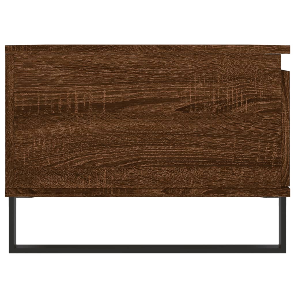 vidaXL Măsuță de cafea, stejar maro, 90x50x36,5 cm, lemn prelucrat vidaXL Măsuță de cafea, stejar maro, 90x50x36,5 cm, lemn prelucrat