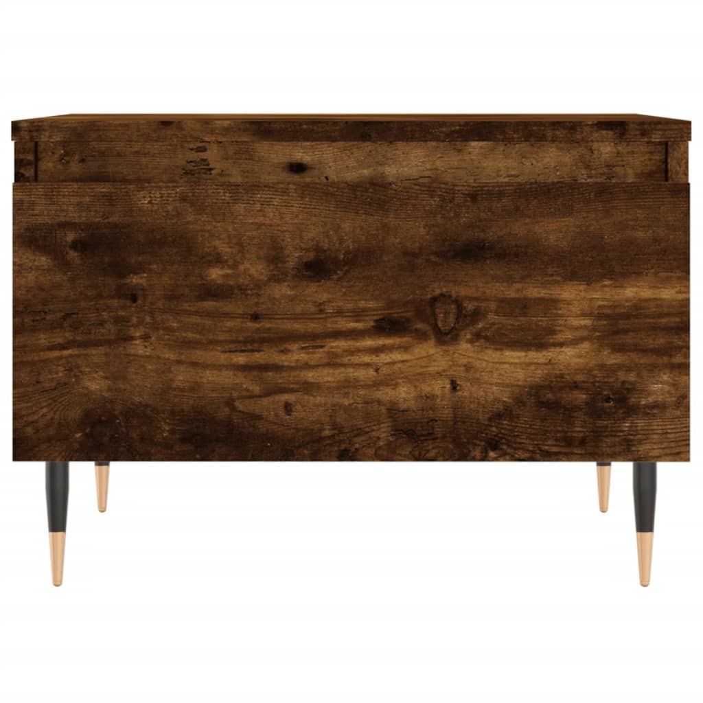 vidaXL Mese de cafea 2 buc. stejar fumuriu 50x46x35 cm lemn compozit vidaXL Mese de cafea 2 buc. stejar fumuriu 50x46x35 cm lemn compozit