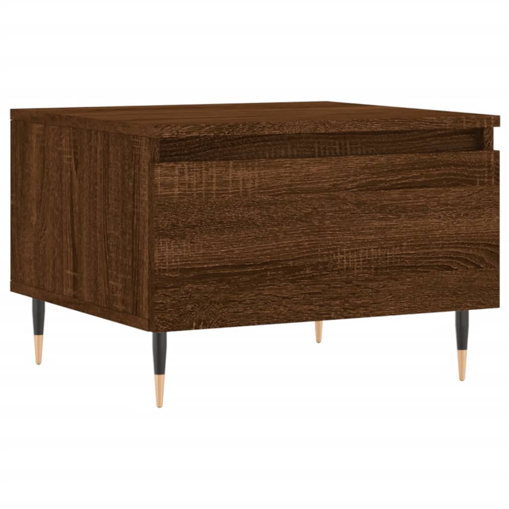 vidaXL Mese de cafea 2 buc. stejar maro 50x46x35 cm lemn compozit vidaXL Mese de cafea 2 buc. stejar maro 50x46x35 cm lemn compozit
