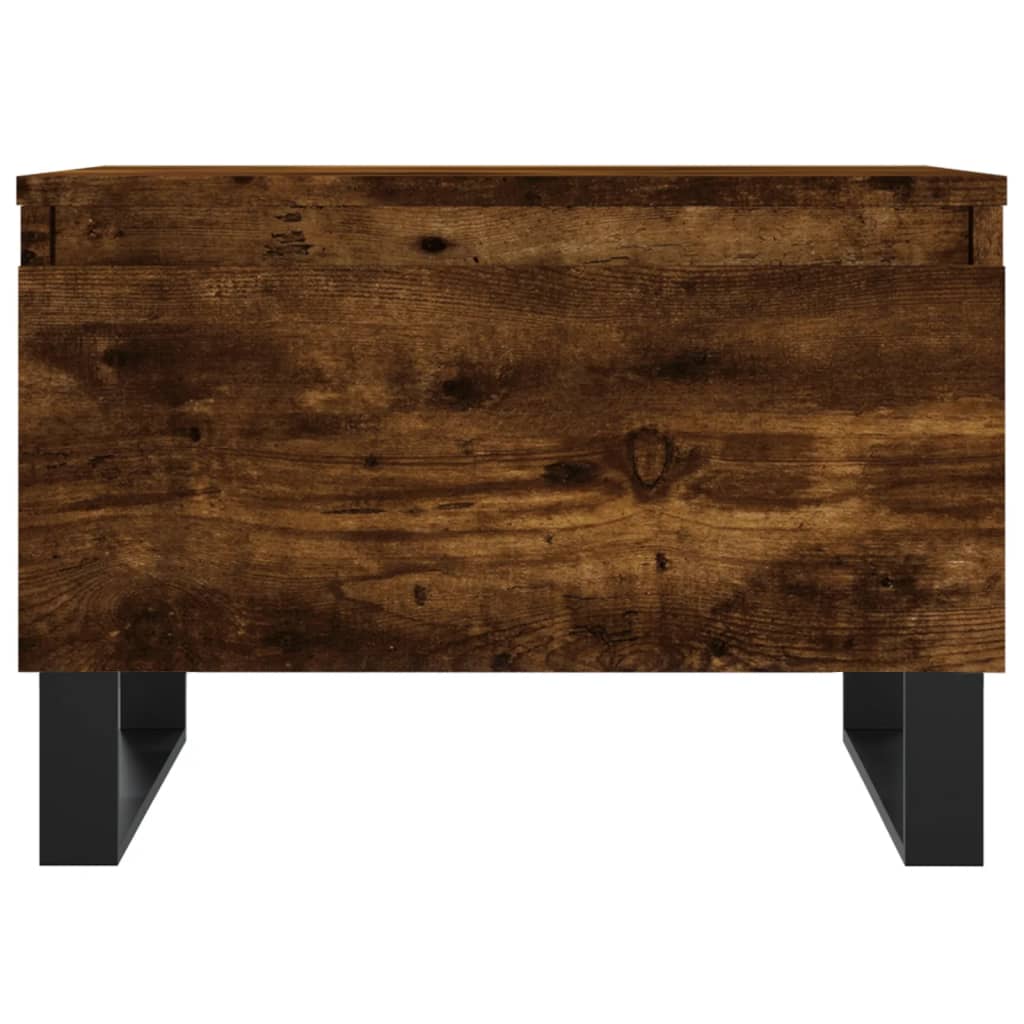 vidaXL Mese de cafea 2 buc. stejar fumuriu 50x46x35 cm lemn compozit vidaXL Mese de cafea 2 buc. stejar fumuriu 50x46x35 cm lemn compozit