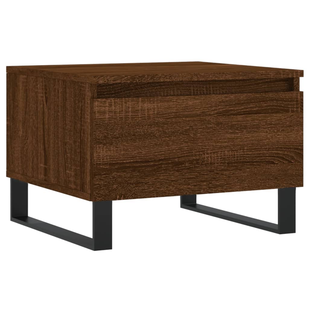 vidaXL Mese de cafea 2 buc. stejar maro 50x46x35 cm lemn compozit