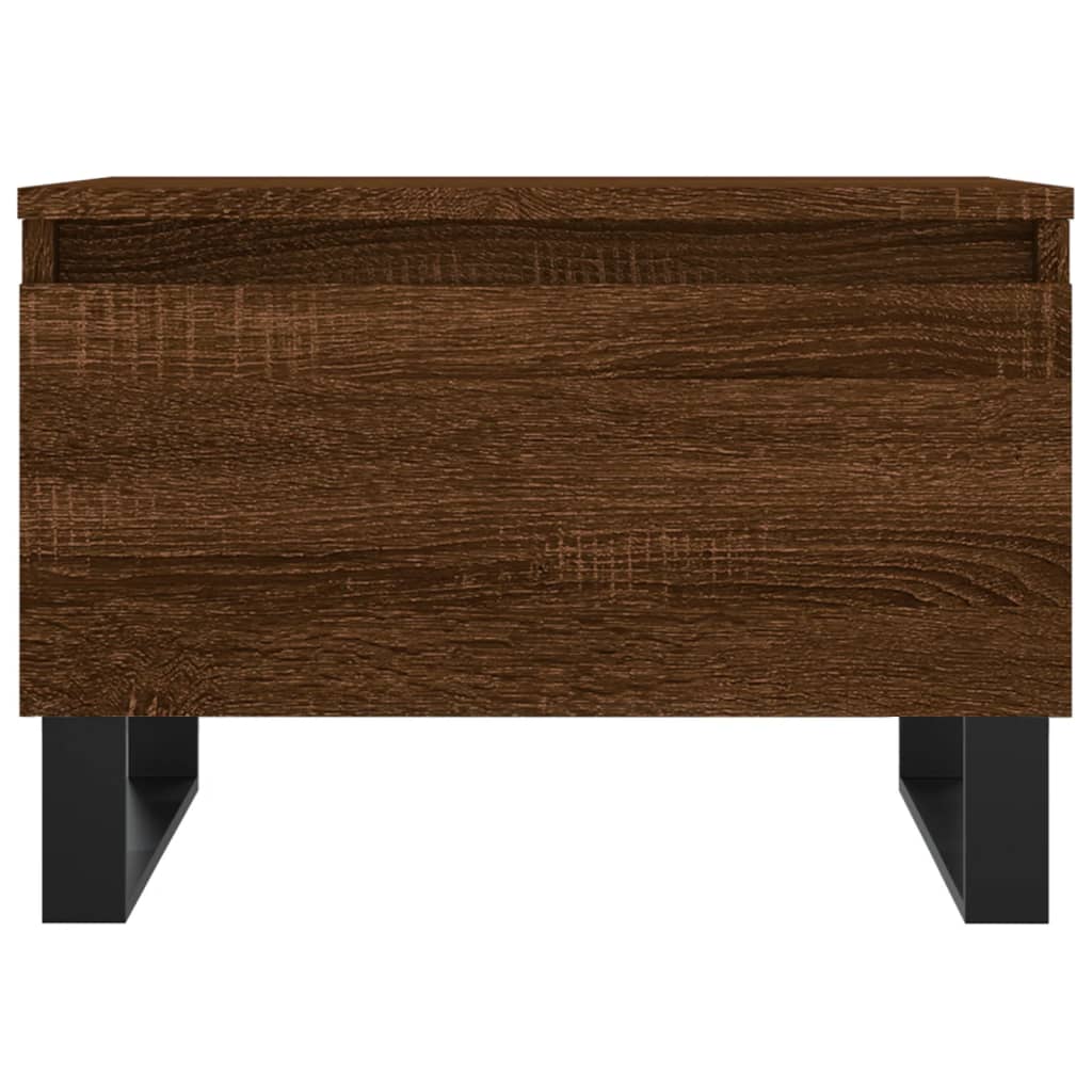 vidaXL Mese de cafea 2 buc. stejar maro 50x46x35 cm lemn compozit