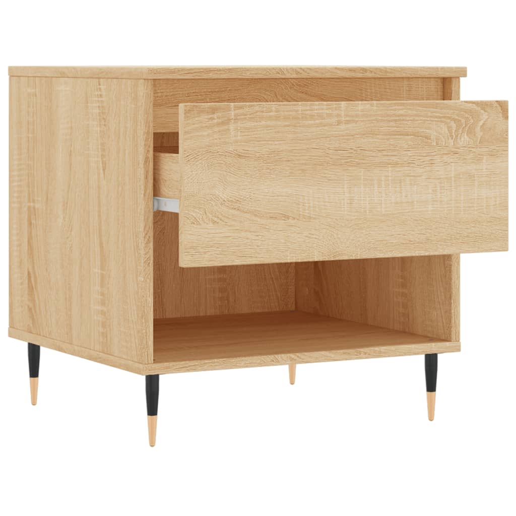 vidaXL Mese de cafea 2 buc. stejar sonoma 50x46x50 cm lemn compozit vidaXL Mese de cafea 2 buc. stejar sonoma 50x46x50 cm lemn compozit