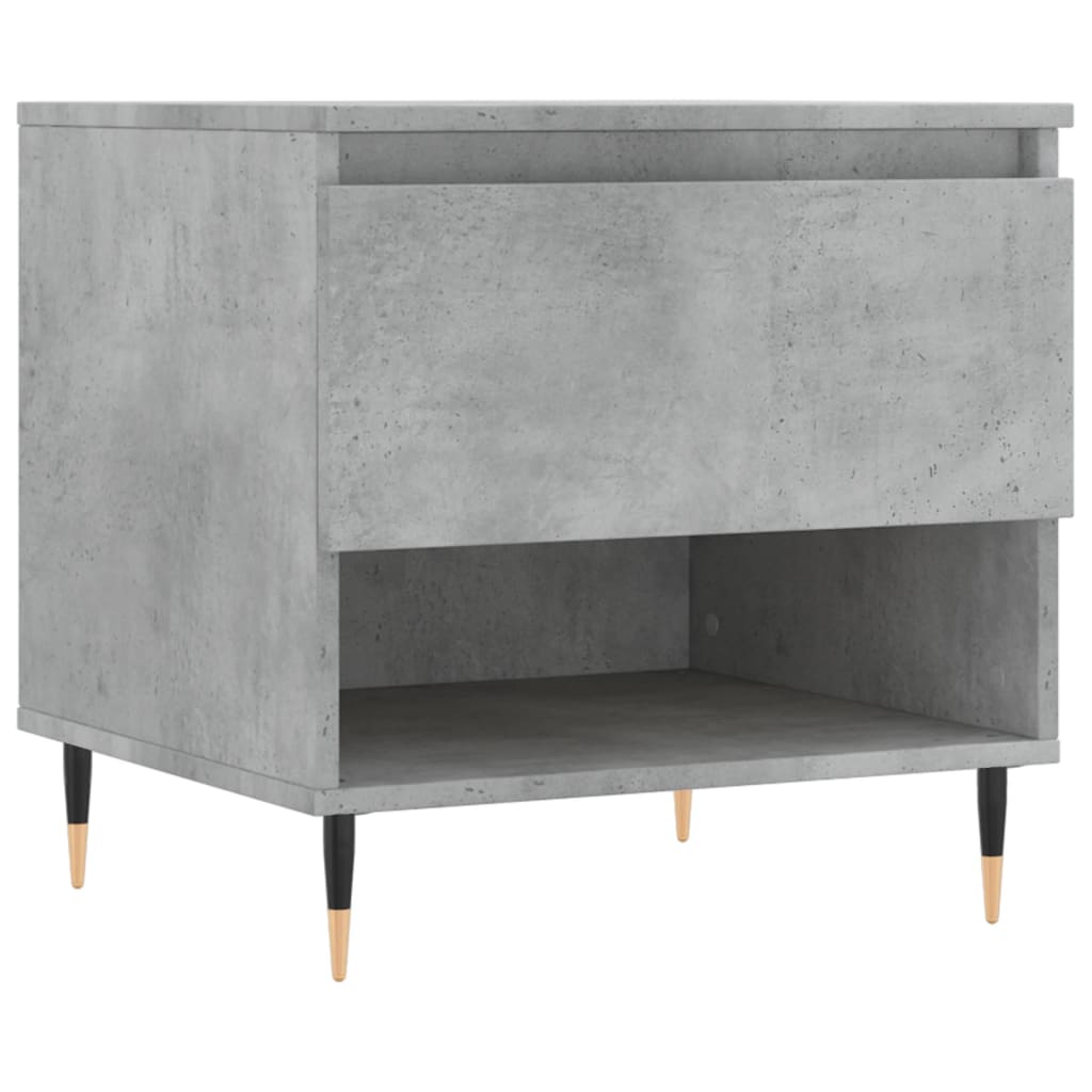 vidaXL Mese de cafea, 2 buc., gri beton, 50x46x50 cm, lemn compozit vidaXL Mese de cafea, 2 buc., gri beton, 50x46x50 cm, lemn compozit