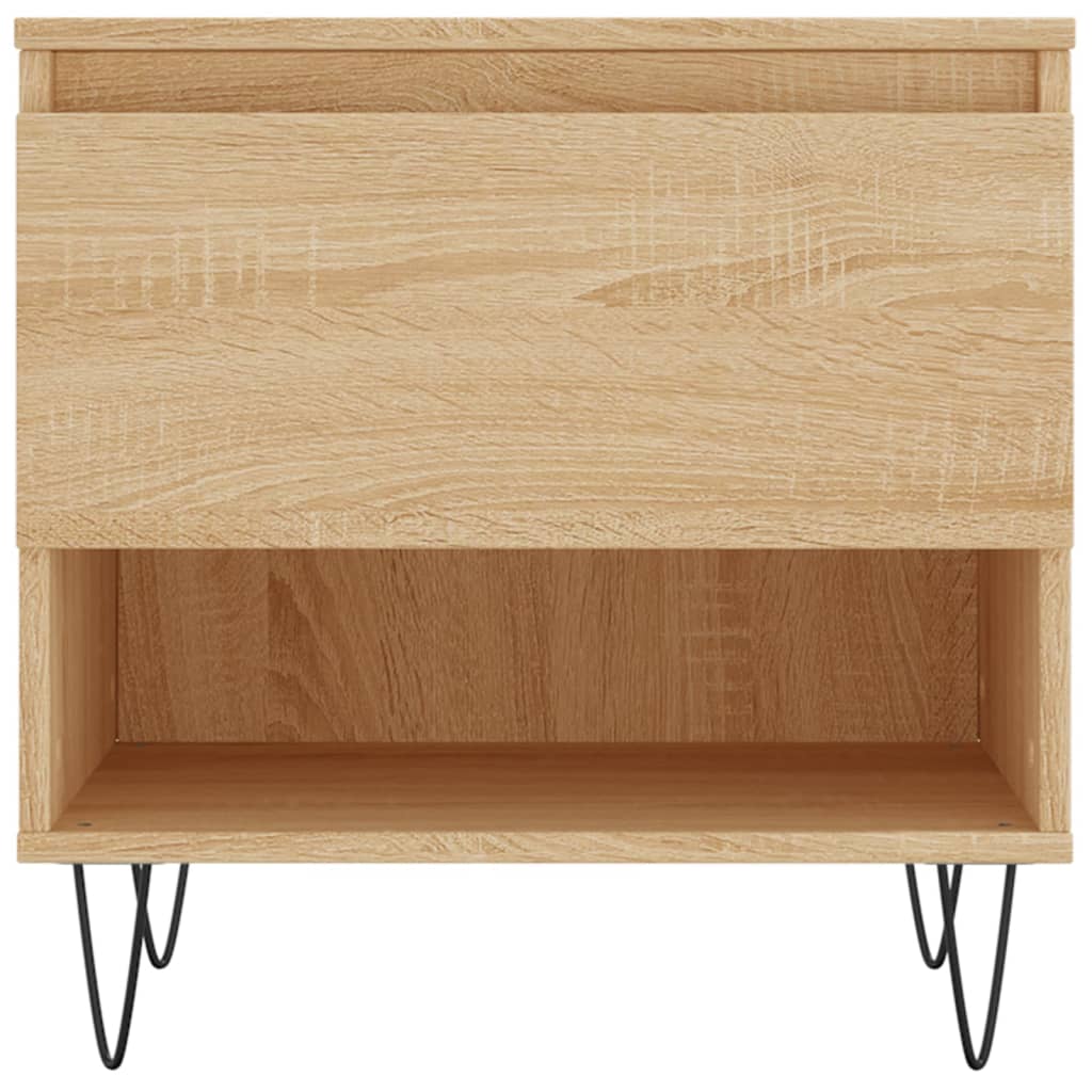 vidaXL Mese de cafea 2 buc. stejar sonoma 50x46x50 cm lemn compozit vidaXL Mese de cafea 2 buc. stejar sonoma 50x46x50 cm lemn compozit