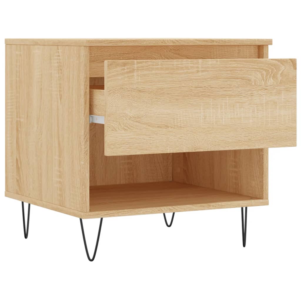 vidaXL Mese de cafea 2 buc. stejar sonoma 50x46x50 cm lemn compozit vidaXL Mese de cafea 2 buc. stejar sonoma 50x46x50 cm lemn compozit