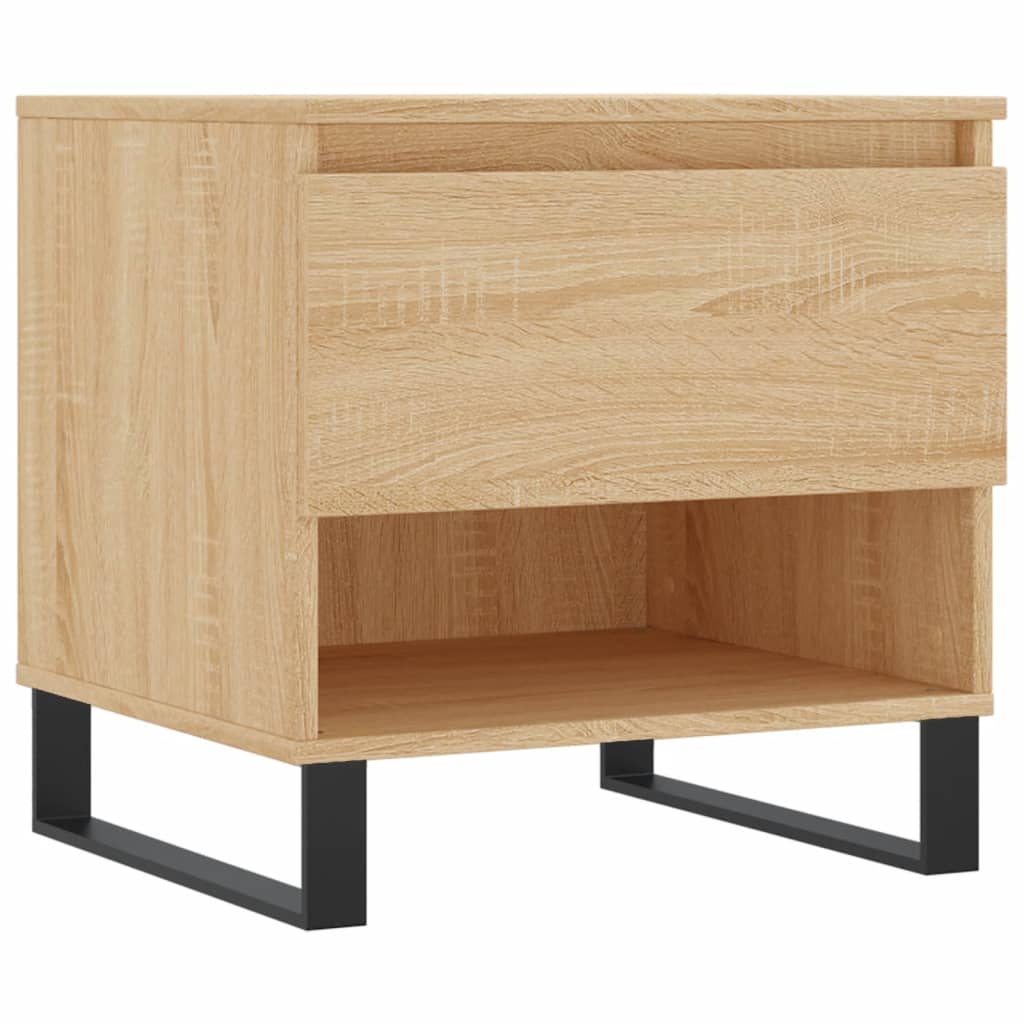vidaXL Mese de cafea 2 buc. stejar sonoma 50x46x50 cm lemn compozit vidaXL Mese de cafea 2 buc. stejar sonoma 50x46x50 cm lemn compozit