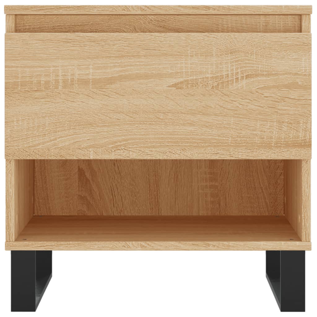 vidaXL Mese de cafea 2 buc. stejar sonoma 50x46x50 cm lemn compozit vidaXL Mese de cafea 2 buc. stejar sonoma 50x46x50 cm lemn compozit