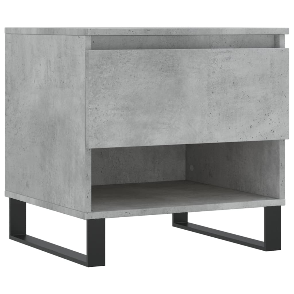 vidaXL Mese de cafea, 2 buc., gri beton, 50x46x50 cm, lemn compozit vidaXL Mese de cafea, 2 buc., gri beton, 50x46x50 cm, lemn compozit