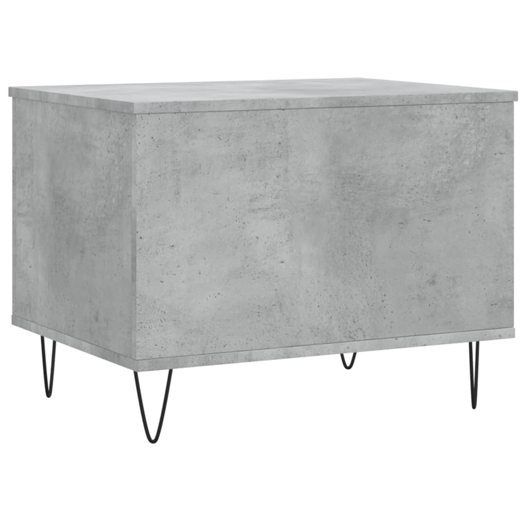 vidaXL Măsuță de cafea, gri beton, 60x44,5x45 cm, lemn prelucrat