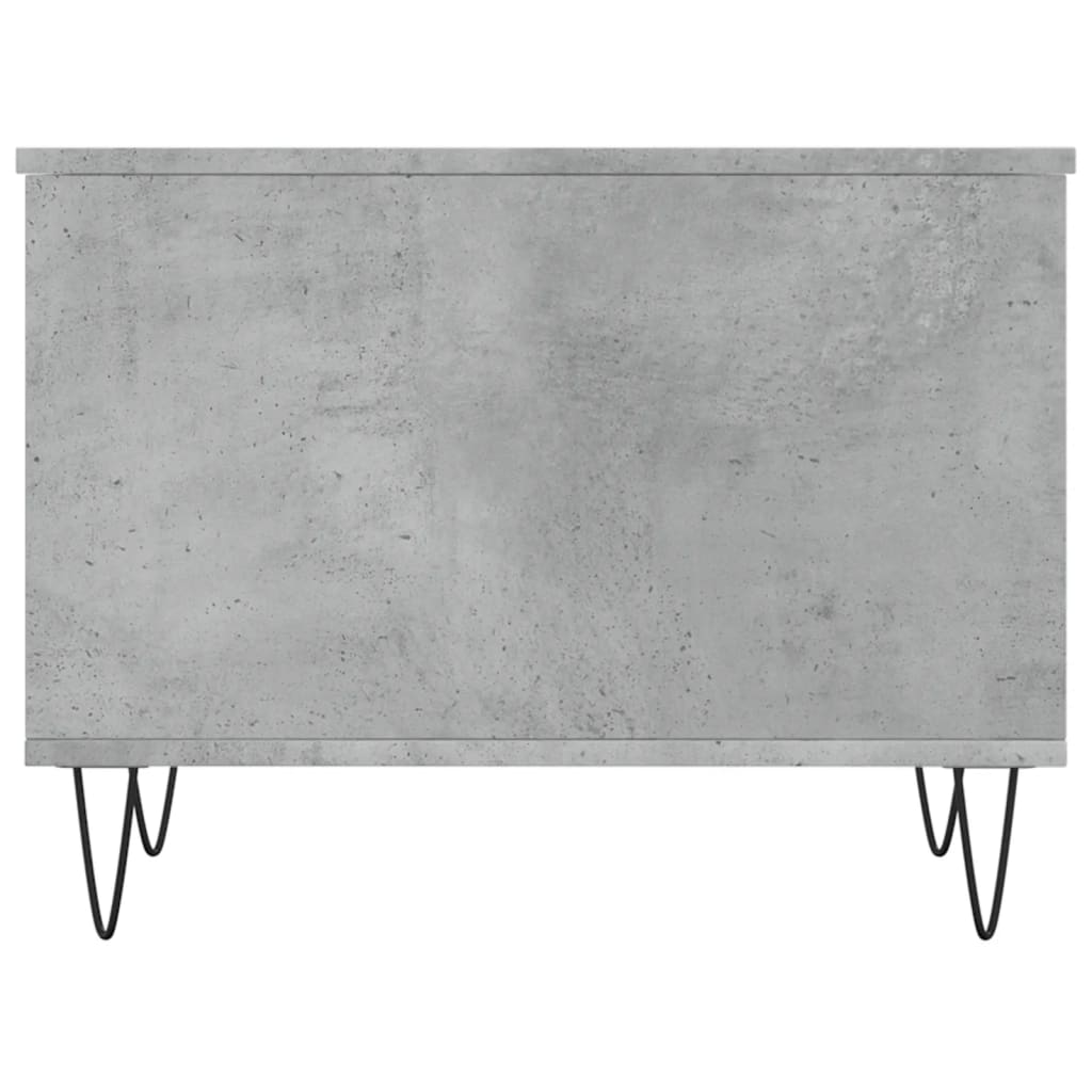 vidaXL Măsuță de cafea, gri beton, 60x44,5x45 cm, lemn prelucrat